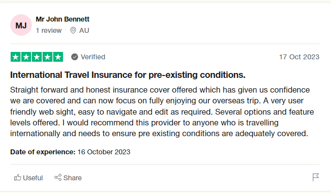 AllClear Travel customer review