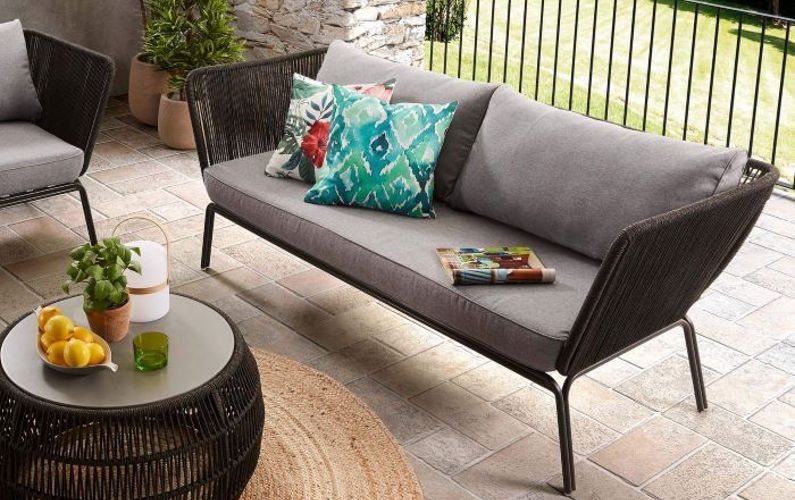 B2C Furniture Micah 2 Seater Outdoor Lounge | Outdoor Furniture Review
