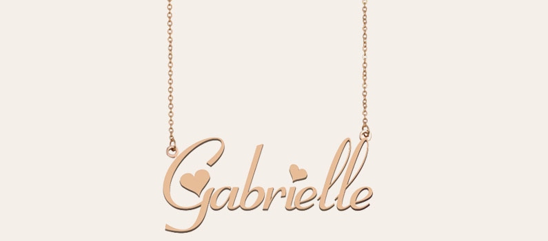 best jewellery brands - gabrielle necklace