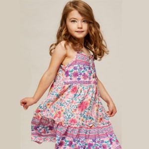 Ally Fashion - Boho Print plus Kids Dress