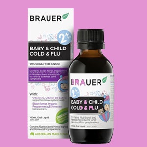 chemist warehouse - Brauer Baby & Child Cold & Flu 100ml