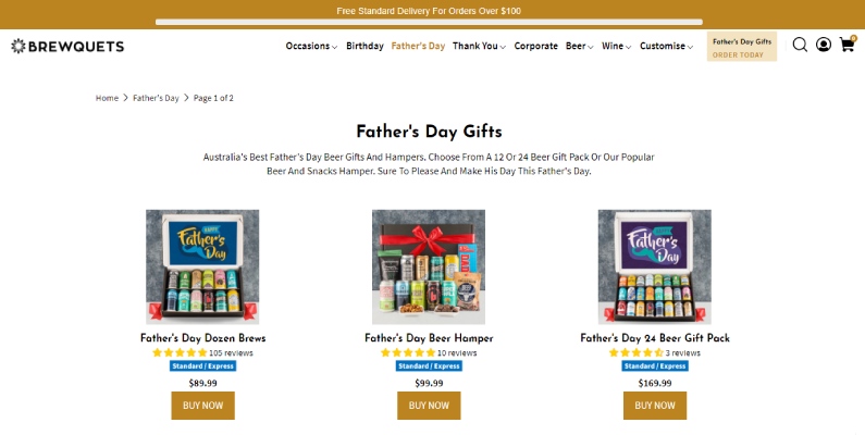 Brewquets Father's Day Sale
