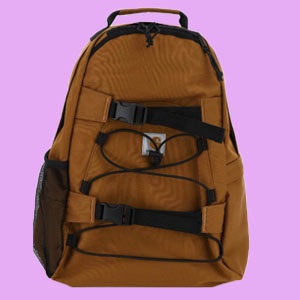 Cettire - Carhartt WIP Logo Patch Kickflip Zipped Backpack