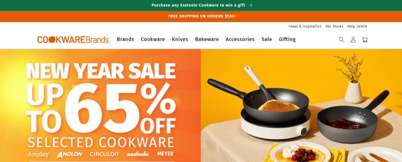 cookware brands discount code