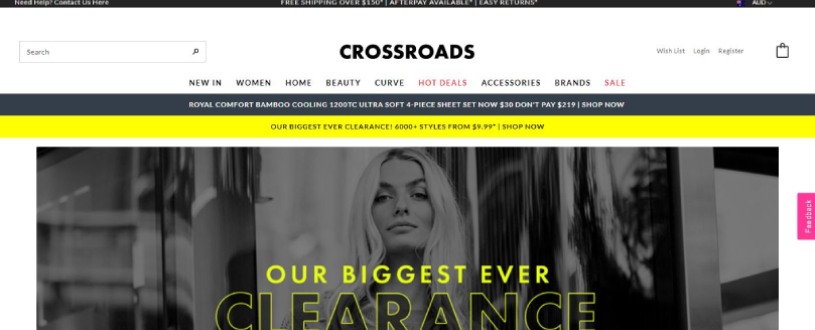 crossroads discount code