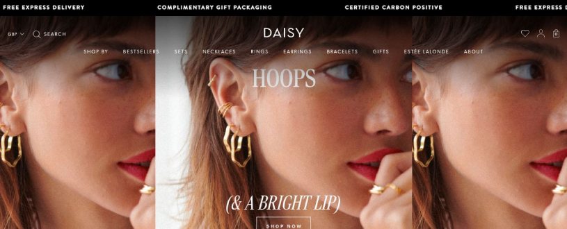 daisy jewellery discount code