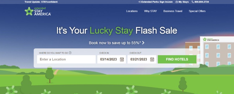 extended stay america discount code