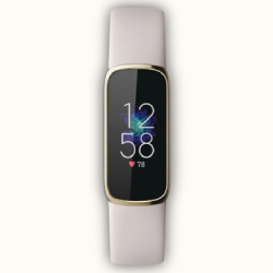 Fitbit Luxe Fitness Tracker Lunar White/Soft Gold