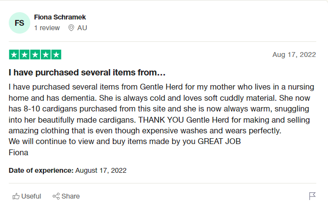 Gentle Herd customer review