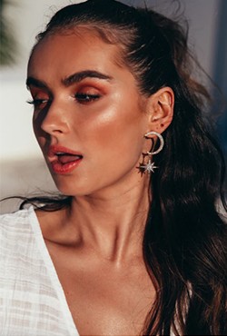 Good To Be Us Earrings Gold