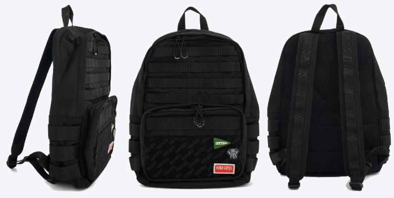 KENZO Jungle Backpack in Black