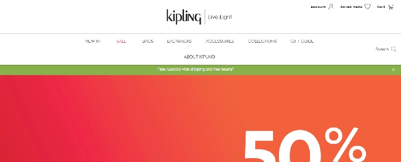 kipling discount code