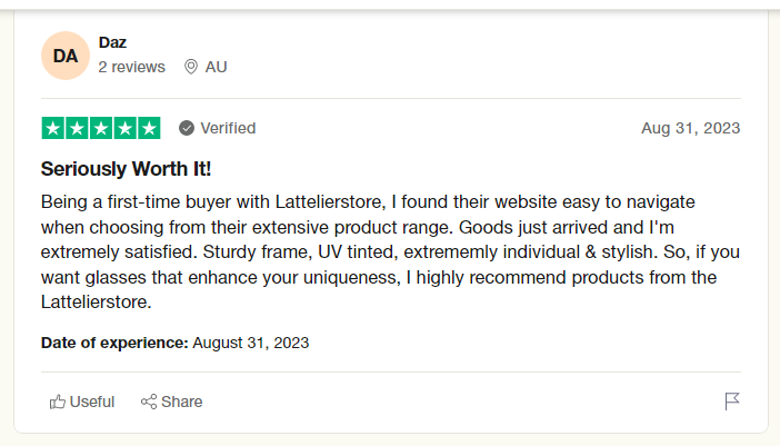 lattelier customer review