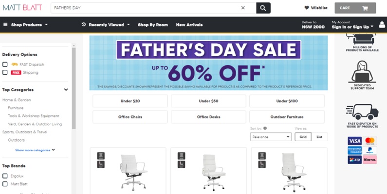 Matt Blatt Father's Day Sale