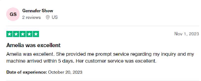 MYCHWAY customer Review