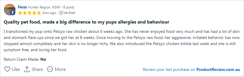 petzyo customer review