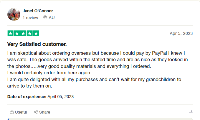 Popopie Customer Review