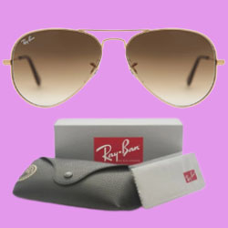 visiondirect - RAY-BAN RB3025 AVIATOR GRADIENT 001/51