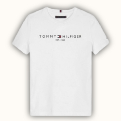 Tommy Hilfiger Essential Cotton Tee in White