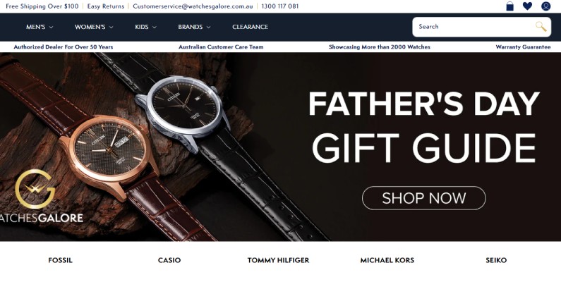 Watches Galore Father's Day Sale