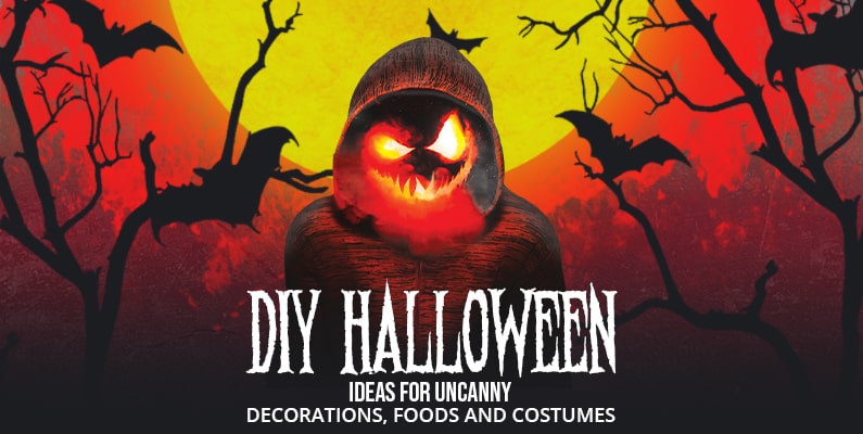 DIY Halloween Ideas For Uncanny Decorations, Foods And Costumes  